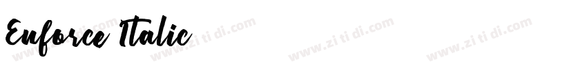 Enforce Italic字体转换 Enforce Italic字体转换